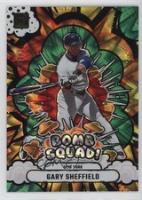 2025 Panini Donruss Bomb Squad Green Xplosion 3/25 Gary Sheffield #10 0hk3