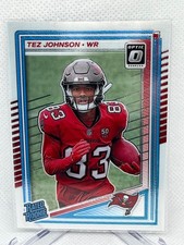 2025 Donruss Optic Tez Johnson Rated Rookie Buccaneers RC Base