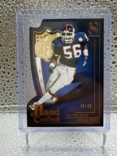 2025 Panini SILHOUETTE Lawrence Taylor Hand Crafted Die-Cut Giants #’d /49