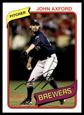 2012 Topps Archives John Axford Milwaukee Brewers #111