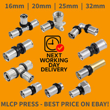 MLCP PRESS MULTI JAW FITTINGS FROM 16mm TO 32mm MLCP *BOX QUANTITIES*