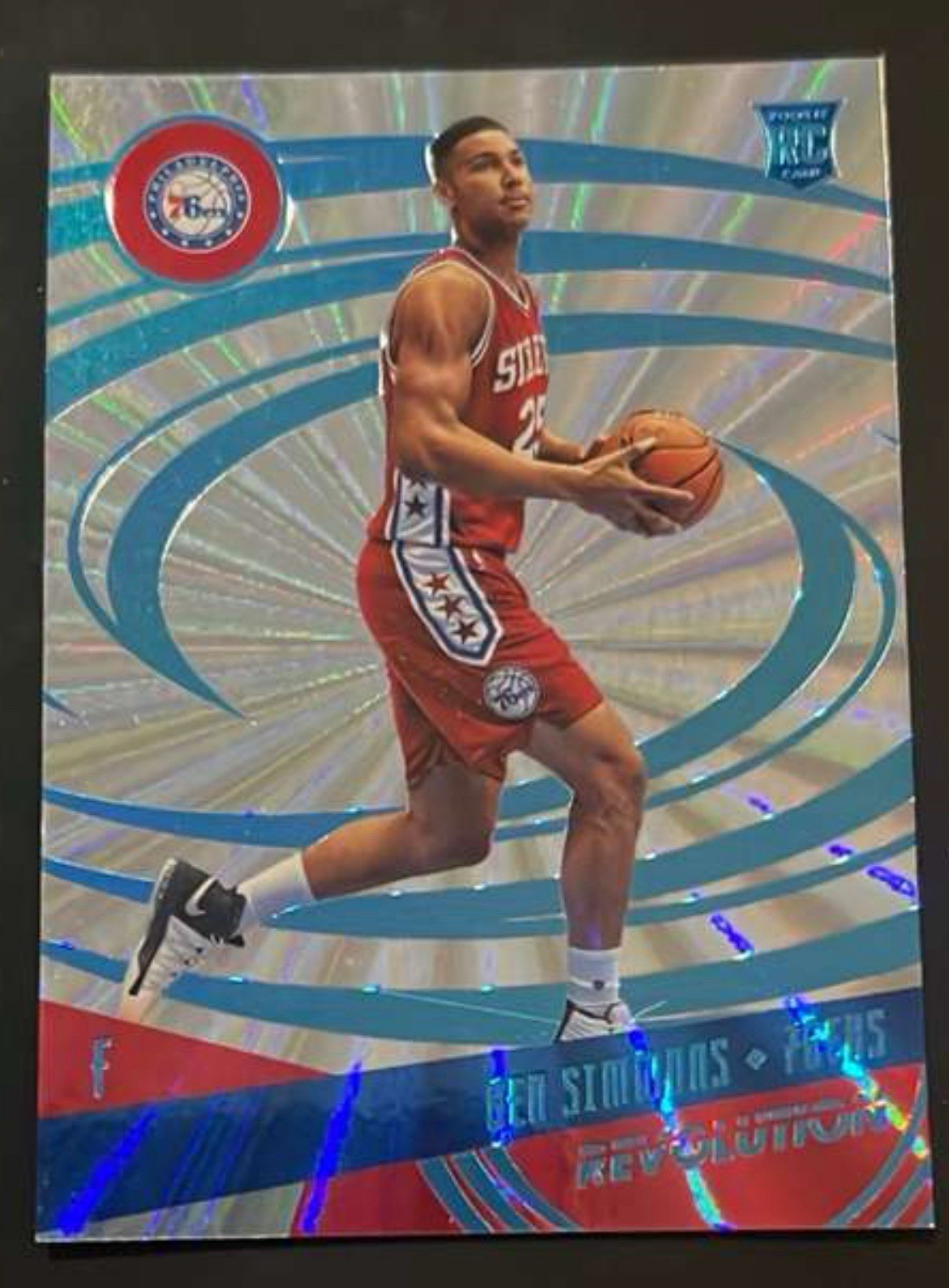 2016-17 Panini Revolution - Rookies Ben Simmons #143 Sunburst /75 (RC)