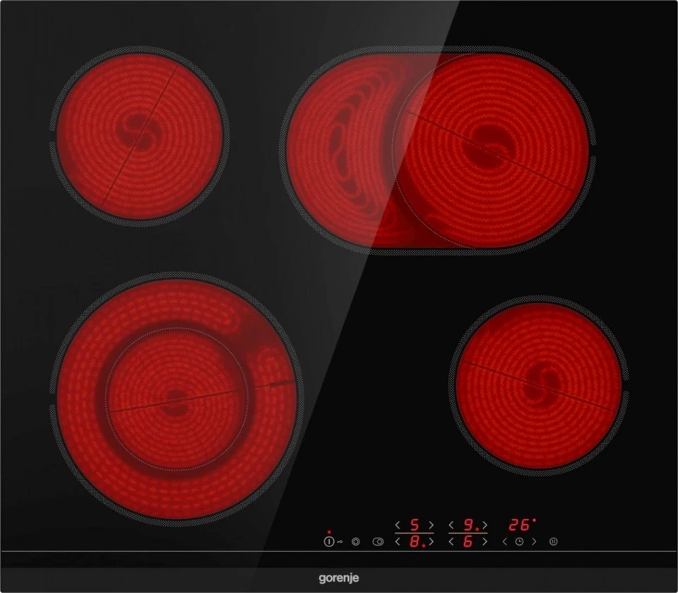 3838782103872 Placa vitrocerámica ECT643BCSC Gorenje Foto 4 de 4