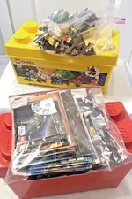 Vintage LEGO Toys Star War Harry Potter Minifigure People Manuals Accessories