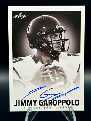 Leaf Originals 2014 1960 Design Jimmy Garoppolo Rookie Auto JG1 Eastern Illinois