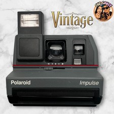 Polaroid Impulse 600 Plus Instant Camera Dark Gray Retro Vintage Film Camera