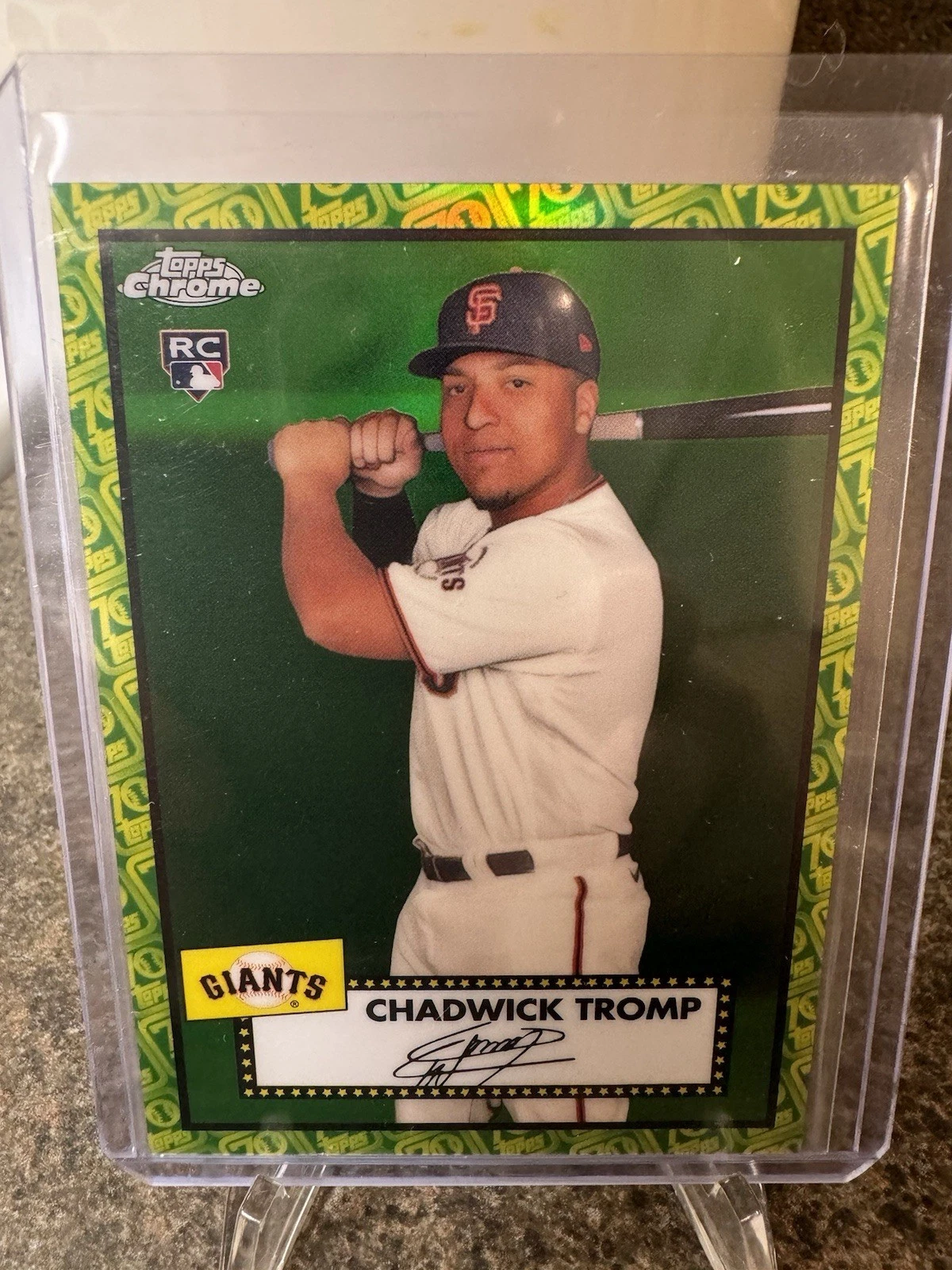 Chadwick Tromp trading card