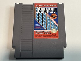 NES Game Bundle Jeopardy And Jeopardy Junior Nintendo Cartridge Tested Working