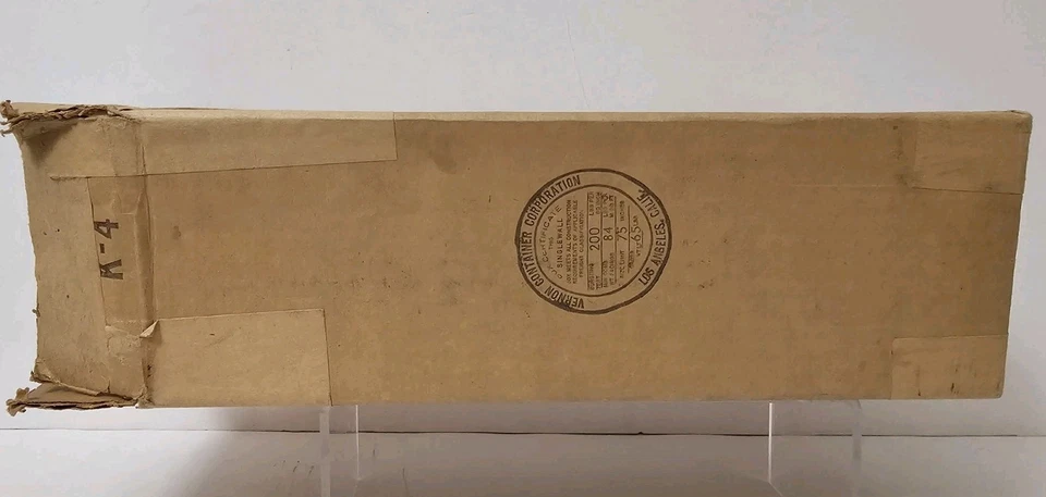 1980-е Model Engineering Works 12x4x4 Коробка для Доставки с Оригиналом. Этикетка - Изображение 3 из 4