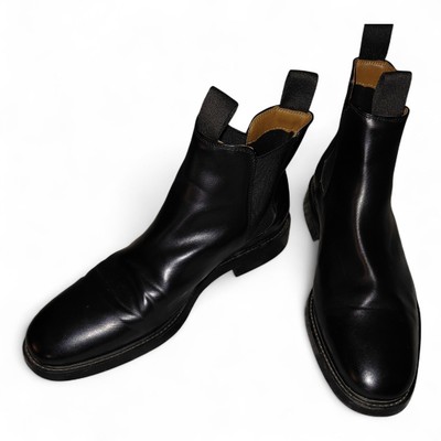 Men's H&M Black Chelsea Boots Size 11.5 - Black