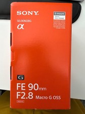 Sony FE 90mm f/2.8 Macro G OSS SEL90M28G, Brand New