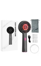 Red Light Electric Scalp Massager Hair Oil Applicator Vibration Hair Growth Hot