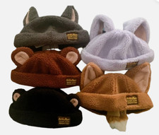 Tokyo Disney Resort Peter pan Fantasy Springs Fluffy Hat Cap Lost Boys 5 set New