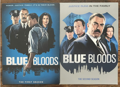 Blue Bloods First Second Seasons 1 2 DVD Lot Box Sets TV Show Tom Selleck