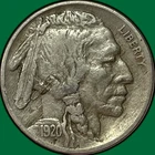 1920-S Buffalo Nickel Choice Very Fine VF+ Coin #34137