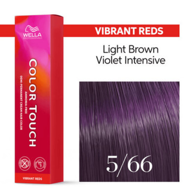 Wella Color Touch 5/66 Light Brown Intense Violet 2 oz