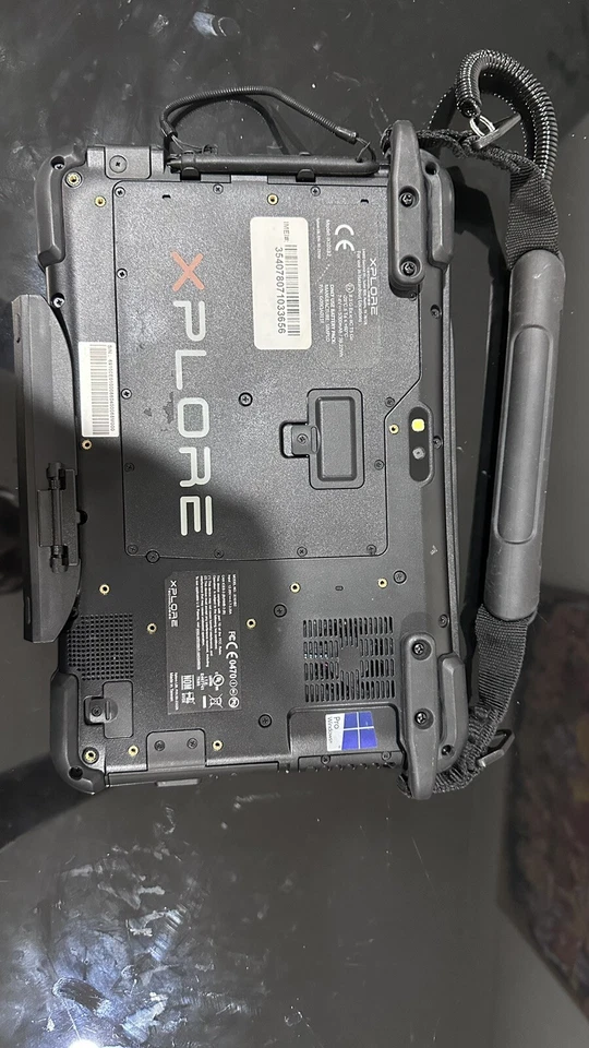 Xplore B10 Rugged Tablet (ix101B2) with 4G/LTE & GPS, Handle & Digitizer Screen - Image 3 of 4