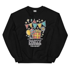 Party Banners Party Supplies Birthday Event Crewneck Sweatshirt