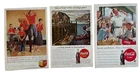 Coca Cola Vintage Ad Drink Soda Pop Coke Bottle Lot Advertisements