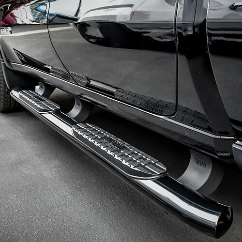 1418 GMC Sierra 1500 Extended Cab Westin 4" Oval Side Steps Nerf Bars