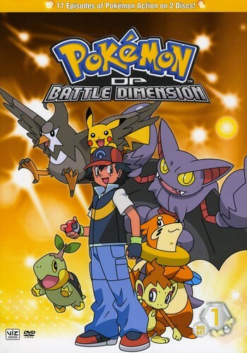 Pokemon: Diamond & Pearl Battle Dimension 1 (DVD, 2-Disc Box Set
