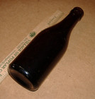c1900 Embossed Rockford Illinois IL Amber Soda Beer Bottle Rockford Brewing Co — photo 9