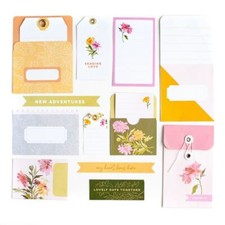 Pink Fresh Chrysanthemum - Journaling Bits