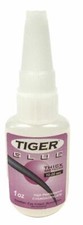 New Tiger Glue - Cue Care Accessory 1 oz Bottle - High Performance Cyanoacrylate