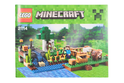 チャーミルパオ LEGO MINECRAFT 21114: The Farm Instruction Booklet ONLY | eBay