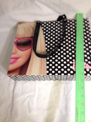 BARBIE "SUNGLASSES" FAB CARD BOARD TRAVEL BAG 13" x 11" PREOWNED