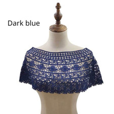Women Banquet Lace Cape Bolero Shawl Blouse Hollow Out Bridal Wedding Shrug Fit