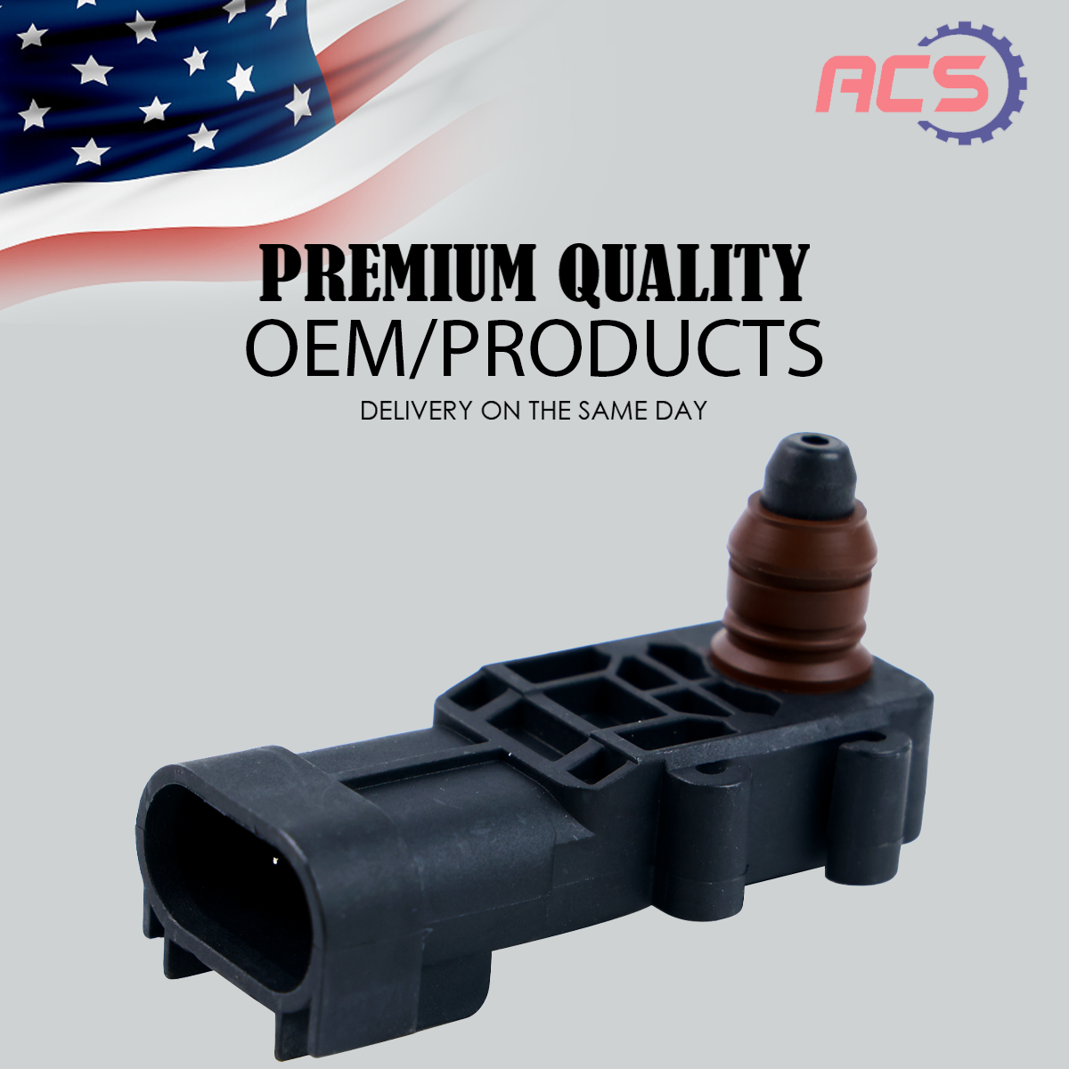 MAP Manifold Pressure Sensor OEM For Buick Cadillac Chevy GMC Pontiac 13502903