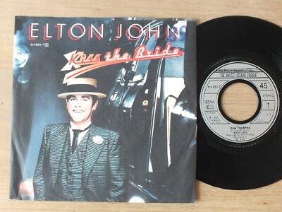 Elton John   Kiss The Bride   7'' Single  Vinyl  mint-
