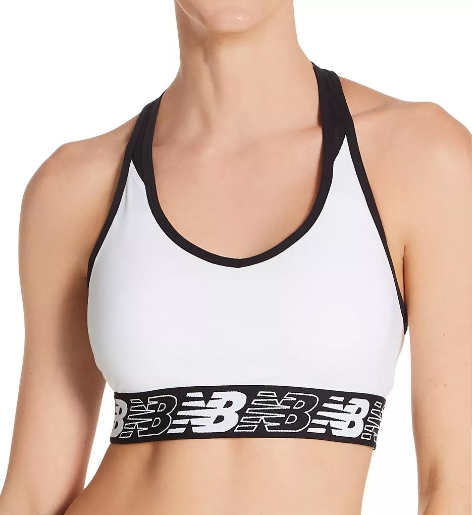 New Balance WB11034 NB Pace Medium Impact Wireless Sports Bra 3.0 NWT C5/6