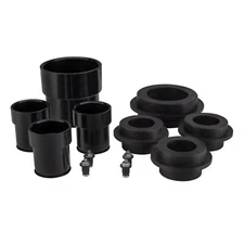 RecPro RV Universal Holding Tank Installation Fittings Kit Black Waste Water