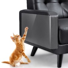 16 PACK Clear Anti-cat Scratch Couch Furniture Protector Guards Tape For Cat Pet