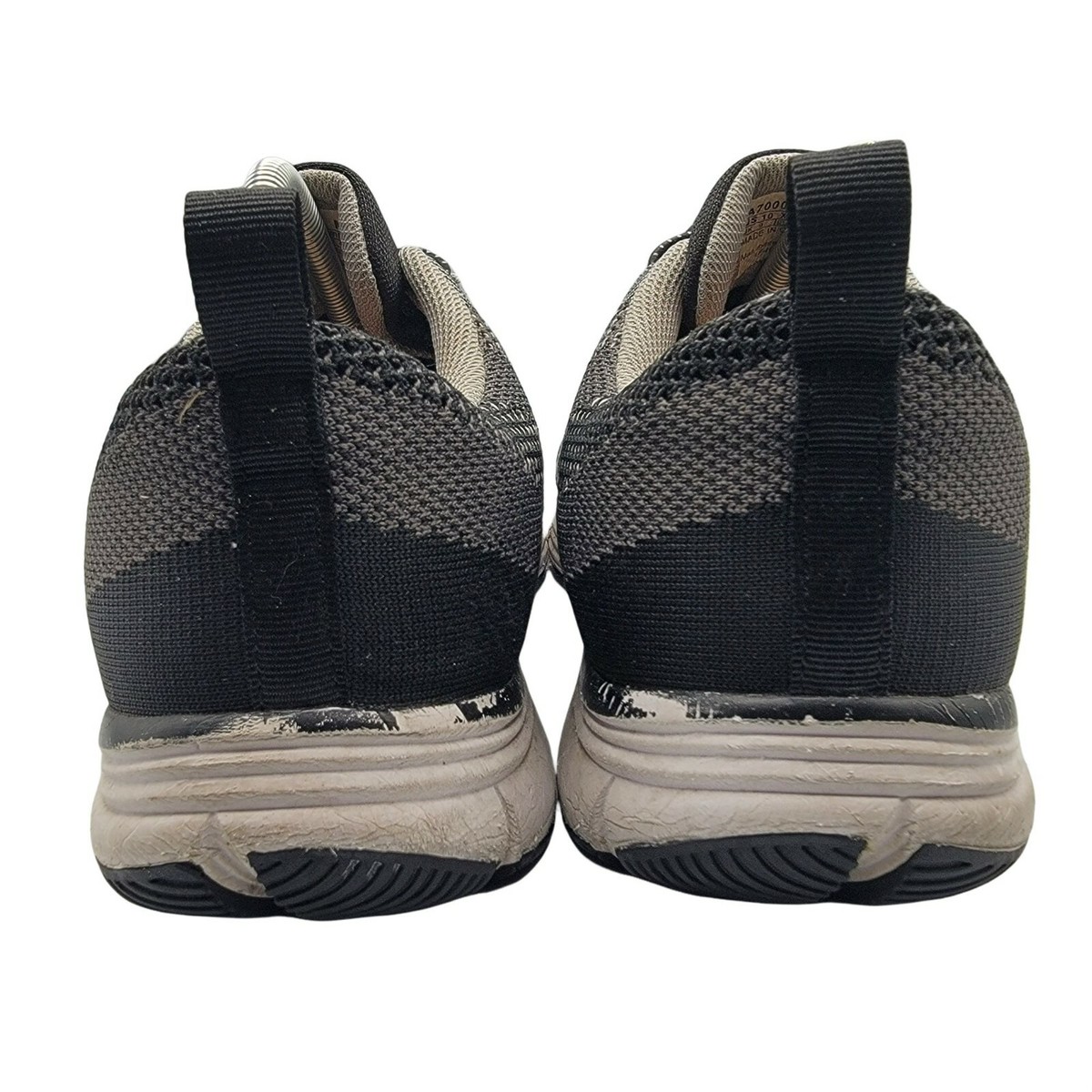 Apex Bolt Mens Size 10 X-Wide Running Shoes Sneakers Black 