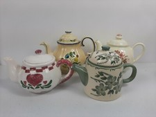 Teapot Collection Lot Of 4 Teapots