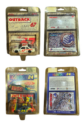 #24 DuPont Monte Carlo '99 & #67  Pontiac  '00, Jeff Gordon Diecast Car - 2 in 1