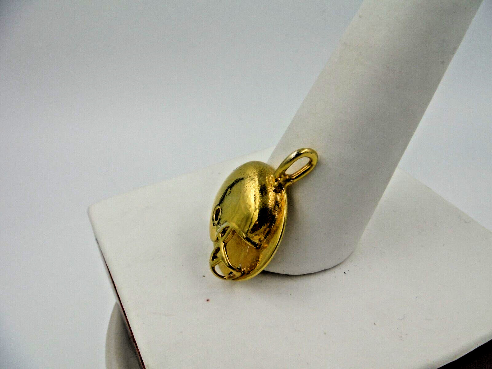 Double Sided Solid Fine Silver .999  Pendant With… - image 7