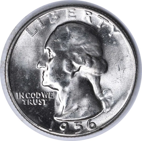 1956 Washington Silver Quarter Type B Rev FS-901 Choice BU+ Uncertified #255