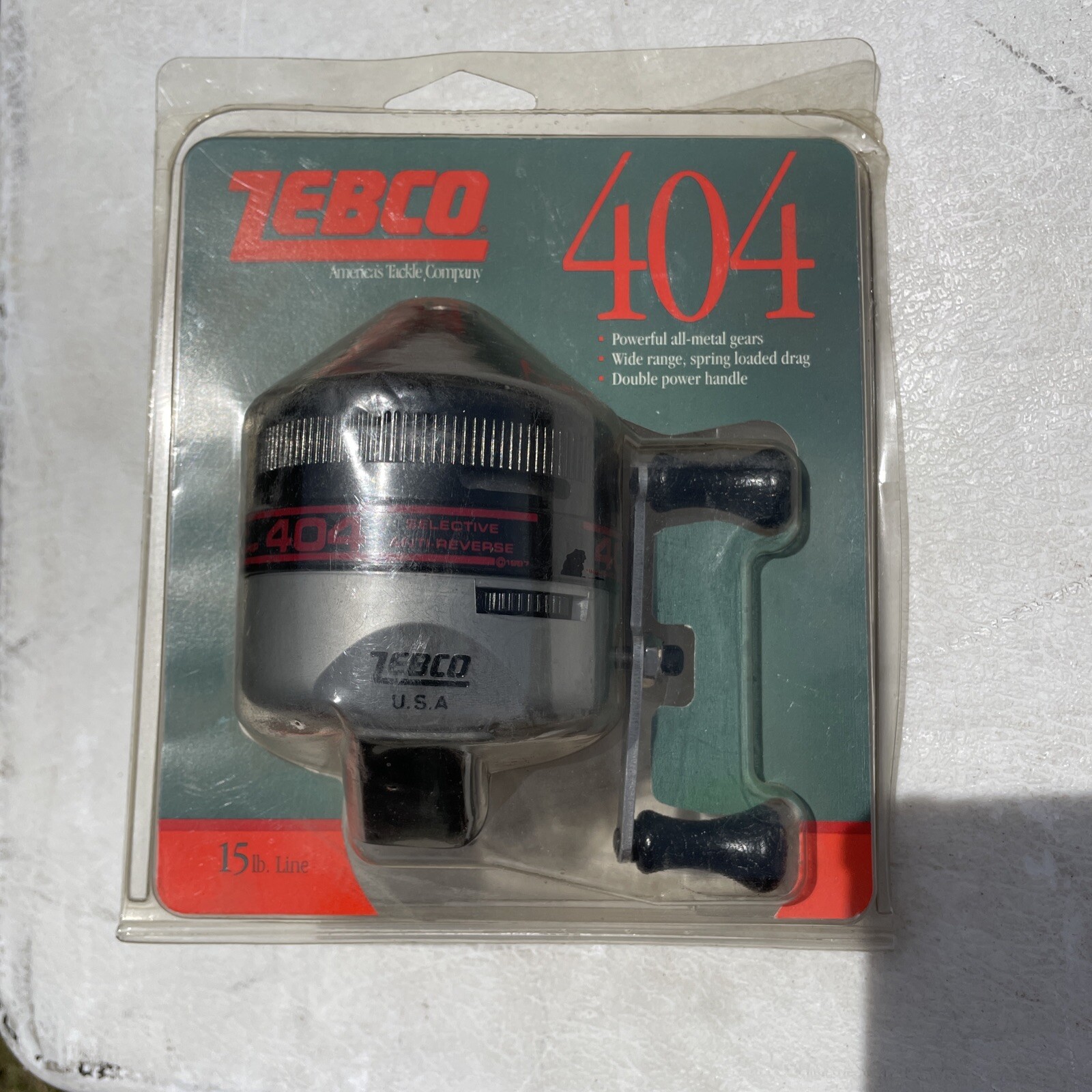 Zebco 404 Closed Face Spinning Reel 1988 Made In USA eBay