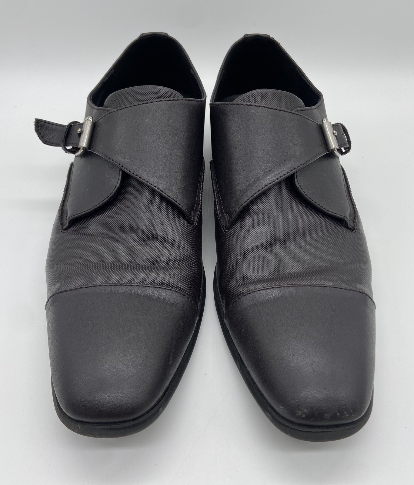 *LOT* Calvin Klein Men's Black Lace Up & Dark Brown Buckle Strap Dress Shoes; 10 thumbnail 14