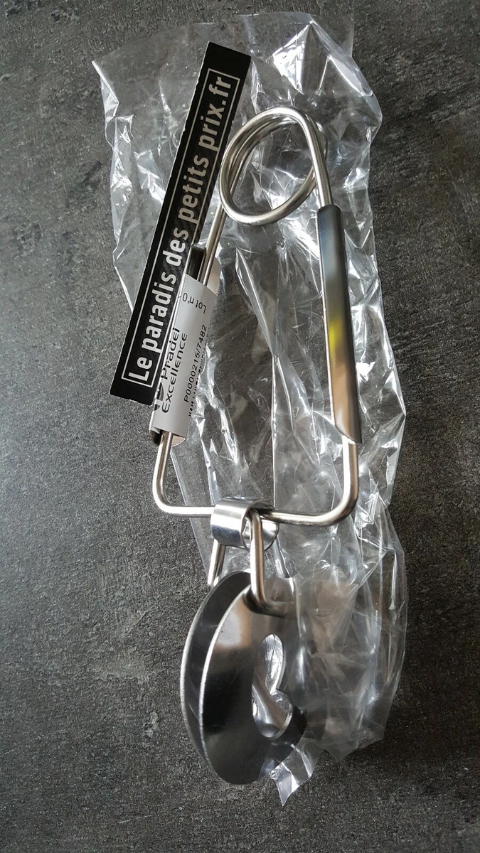 Lot De 8 Pinces à Escargots En Inox 18/10 Italie - Pour Service De Table élégant - Occasion