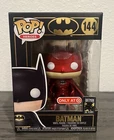 Funko Pop TARGET EXCLUSIVE DC Comic #144 Metallic Red Batman 80 years