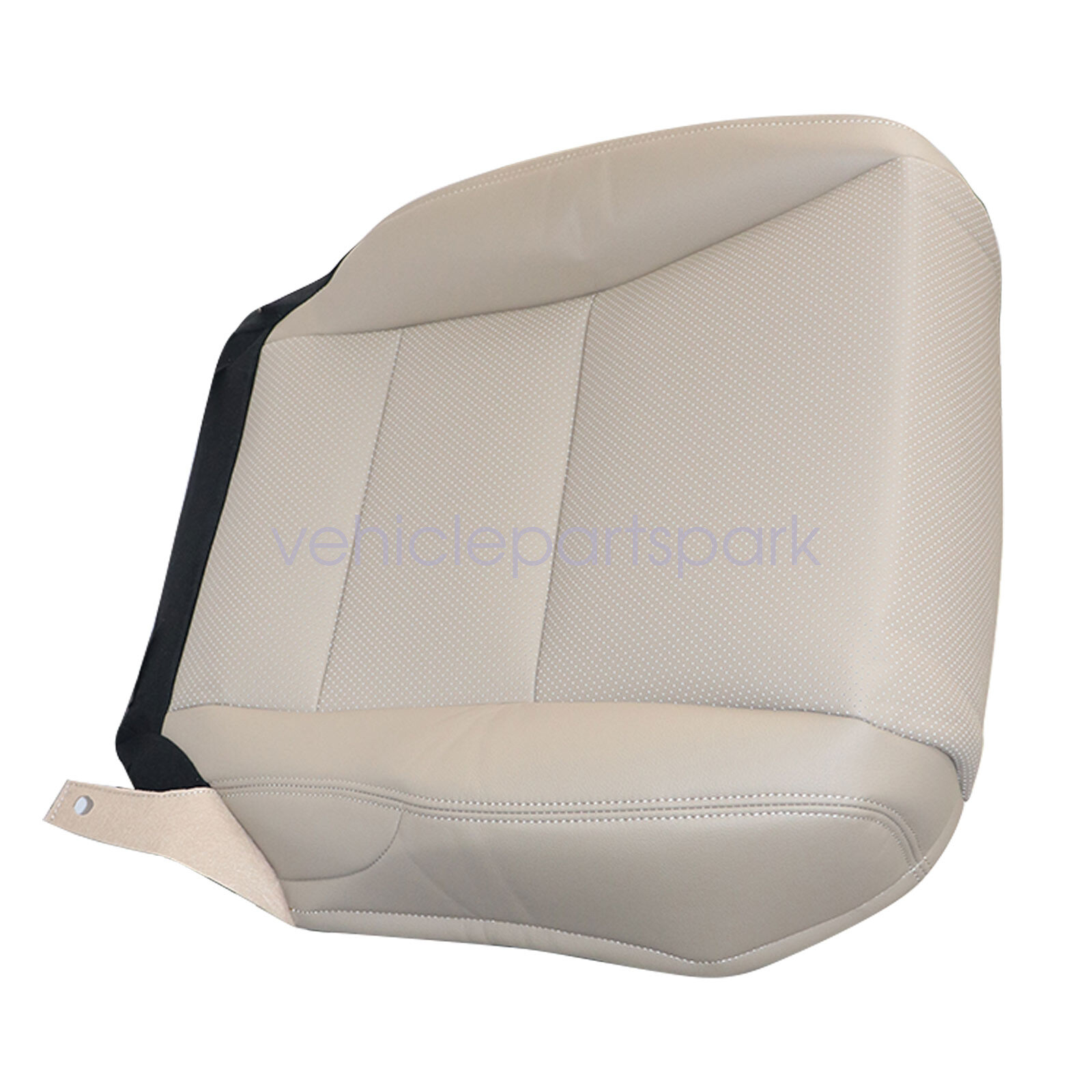 Replacement Driver Perforated Bottom SEAT COVER Tan For 2013 2014 Honda Accord