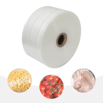440m x 10cm Clear Poly Tubing Plastic Roll to make Impulse Heat Sealer Bags Roll