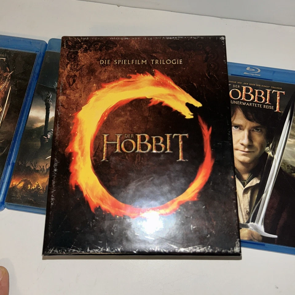 Die Hobbit Trilogie Blu-ray 🦊 Deutsch Englisch FSK 12 mit Specials Filme - Bild 2 von 4