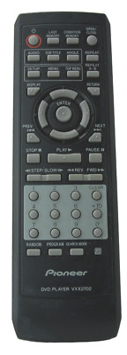 PIONEER VXX2702 Remote Control - DVD Player Controller - Original OEM Tested
