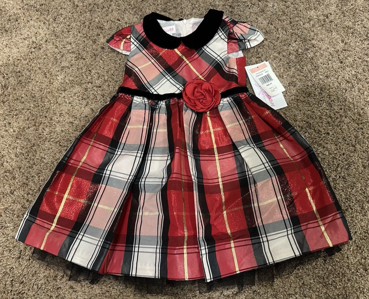BRAND NEW*--NWT--Bonnie Jean (Dillard's) Size 2T Toddler Girls CHRISTMAS  DRESS | eBay